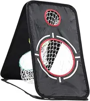 Frediuo Golf Chipping Net Accessories Practice Portable Double Sided Indoor Outdoor Games Folding Easy Setup Training Target Hole
