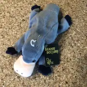 Brand New! Preston the Platypus 24k Special Effects! Plush Bean Bag Toy! 1997