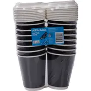 Armada Coffee Cups With Lids 16 pack