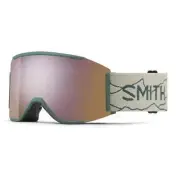 Smith Squad Mag Snow Goggles, AC Elena Hight Frame, ChromaPop Everyday Rose Gold