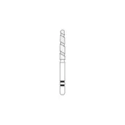Premier Dental 2000060 TS2000 FG 2005.10 Round Taper Speed Cut Diamond Burs 5/Pk