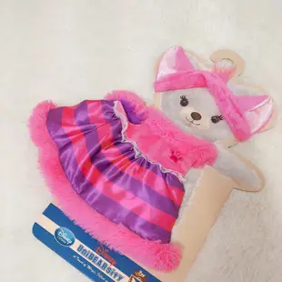 日本迪士尼 大學熊 達菲Duffy 愛麗絲 粉紅妙妙貓 柴郡貓 洋裝衣服