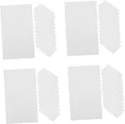 Operitacx Sets Mini Note Cards Aesthetic Office Supplies White Paper Memo Pads Small Writing Pads for Study Reminders Pcs