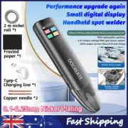 Mini Handheld LCD Spot Welding Machine 0.1-0.25mm 99 Gears DIY Welding Tool Kit