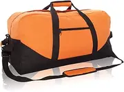 DALIX 25" Big Adventure Large Gym Sports Duffle Bag (Black Grey Navy Blue Red Camo)