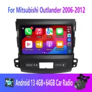 4+64 Wireless CarPlay Android Head Unit Car Radio For Mitsubishi Outlander 06-12 (for: Mitsubishi)