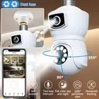 Dual Lens 1080P Light Bulb Camera WiFi Wireless Home Security IR Night Vision