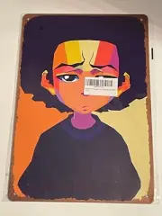Huey Freeman The boondocks Anime 8" x 12" Poster Metal Plaque Tin Sign US Seller