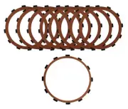 Alto Red Organic Clutch Friction Fiber Plate Set 9pk Heritage Springer 98-07