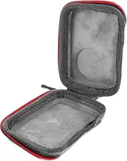 TEHAUX Mini Camera Storage Bag Cameras Protective Pouch with Memory Card Holder Lightweight and Durable Case Compatible with Gopro for Travel and Outdoor Activities