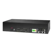 APC Netshelter Rack Automatic Transfer Switch, 2U, 32A, 230V, 2 IEC 309 IN, 16 C13, 2 C19 OUT, 50/60 Hz AP4424A