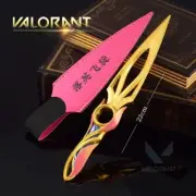 21cm Valorant Game Mystbloom Kunai Ninja Peripherals Alloy Metal Cosplay