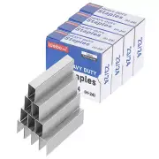 23/24 Staples for Stapler, 4Box 4000pcs 7/8" Leg Clinch Chisel Point Staples