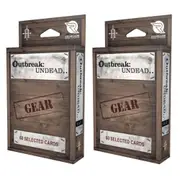 2x Renegade Game Outbreak Undead 2nd Edition RPG Gear Deck Gaming 60 Cards