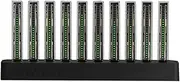 Music Spectrum Analyzer – RGB Rhythm Light with LED Pseudo-Nixie Tubes, Adjustable Color/Mode, Frequency Division Display, Power-Off Memory Function, for Game Room Decor