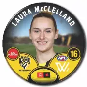 AFLW S8 Richmond Football Club - McCLELLAND, Laura