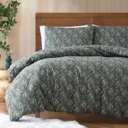 Ardor Boudoir Ditsy Flannelette Cotton Quilt Cover with Pillowcase Set Flora