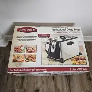 Euro Pro Electric Deep Fryer 6 Liters 1800 Watts