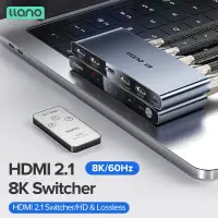 在飛比找蝦皮購物優惠-綠巨能 HDMI 2.1 切換器,4 進 1 出 8K HD