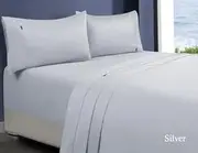 [My Best Buy] 1000tc Egyptian Cotton Sheet Set 1 mega Queen Silver