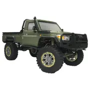 Rc Car Hobby 5CH 2.4Ghz 1/10 4Wd PRO Rock Crawler Land Cruiser Climbing Off Road Olive
