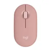 Logitech Pebble 2 M350s Wireless Mouse , 4000 dpi, Dongleless, Tonal Rose