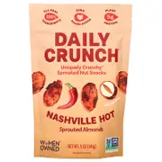 Daily Crunch, Sprouted Almonds, Nashville Hot, 5 oz (141 g)