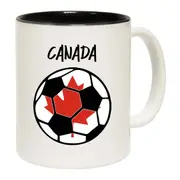 Canada Football Country Supporter - Soccer Coffee Mug Cup - Gift Boxed