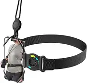 BONE Hike Tie Connect Kit 2, 360° Rotation Universal Design Cell Phone Holder for Hiking Walking Compatible with 4.7"-7.2" Phones, for iPhone 16 15 14 Pro Max Mini Samsung (L) for Waist 60~112 cm