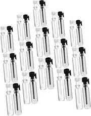Healeved Pcs Ml-ml Essential Oil Dropper Bottles Leakproof Glass Plastic Dispenser Travel-friendly