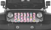 Conversation Heart Grille Insert Dirty Acres Radiator Protectant For Jeep JL JT (for: Jeep)
