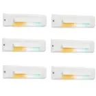 CLOUDY BAY [6 Pack] Low Voltage 12-24V LED Step Lights Outdoor,2.5W Landscape...