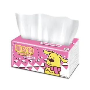 (買一送一)【雅皮狗】抽取式衛生紙100抽6包6袋/箱