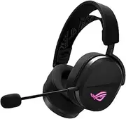 ASUS ROG Pelta Wireless Gaming Headset, Tri-Mode Connectivity Support, Bluetooth, USB-C Wired, 50mm Titanium Coated Diaphragm Driver, High Precision Wireless Sound Signature, 10mm Wideband Boom