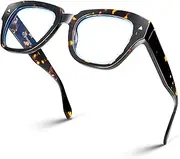 VISOONE Acetate Blue Light Blocking Glasses Square with Anti Computer Glare for Gaming Women and Men GROUSE