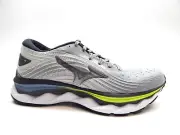 Mizuno Wave Sky 6 Ultimate Grey White Running Shoes Women Size 8