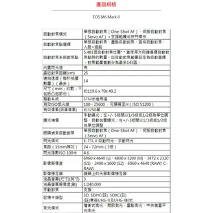 Canon EOS M6 Mark II 15-45mm 公司貨 送32G+大吹球清潔組＋旅行收納袋