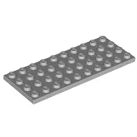 在飛比找蝦皮購物優惠-<樂高人偶小舖>正版LEGO 淺灰色 4X10 plate 