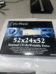 I/O MAGIC 52x24x52 Internal USB 2.0 CD-RW ReWritable Drive Sealed New in Package