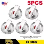 5X Gas Stove Range Knobs Switch DG64-00473A for Samsung NX58H5600SS Cooktop Oven