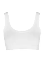 Hanro Touch Feeling bra top - White - L L