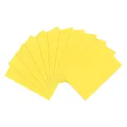 Foam Sheets Crafts 12x9 Inch 13mm EVA Craft Foam Paper Sheets, Yellow, 10 Sheets