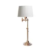 [Florabelle Living] Macleay Swing Arm Table Lamp Base Antique Brass