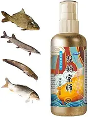 Fish Lure Attractant - 100ml Bait Scent Fish Attractant - Strong Liquid, Lure Tackle Additive for Freshwater Tilapia Cod Carp Bass