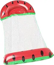 Pool Floats Adult - Inflatable Float Pool Floats for Adults - Living Chair, 4-in-1 Watermelon Drifter with Pump, Swimming Water Toy for Lake, Sunbathing