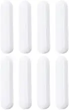 SOLUSTRE 8pcs High Temperature Resistant Magnetic Stir Bars Compact Lab Stirring Rods for Efficient Liquid Mixing Accurate Cylindrical Design for Various Vessels