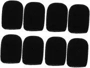 Vaguelly 8Pcs Sponge Microphone Covers Breathable and Elastic Mic Protectors for Live Performance Recording and Streaming Safe and Practical Handheld Microphone Windscreen