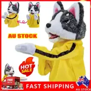 With Sound Boxing Dog Doll Plush Tricky Doll Funny Husky Vocal Hand Puppet CC