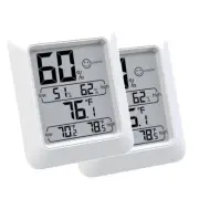2.8'' Digital Hygrometer Indoor Thermometer Humidity Monitor Temperature Gauge