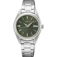 在飛比找PChome24h購物優惠-SEIKO 精工 CS系列簡約大三針時尚女錶/綠/28mm(